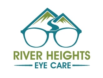 River Heights Eye Care logo design by PMG