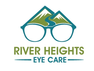 River Heights Eye Care logo design by PMG