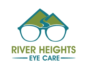 River Heights Eye Care logo design by PMG