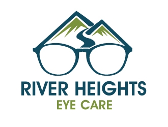 River Heights Eye Care logo design by PMG