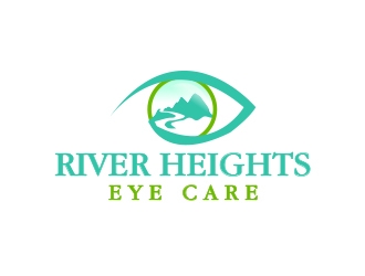 River Heights Eye Care logo design by Roma