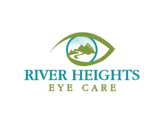 River Heights Eye Care logo design by Roma