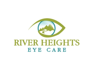 River Heights Eye Care logo design by Roma