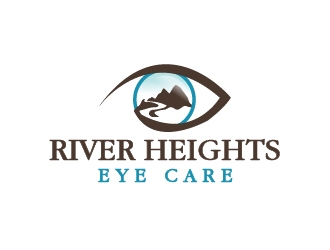 River Heights Eye Care logo design by Roma