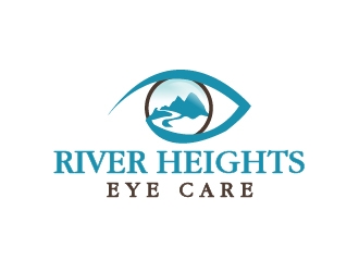 River Heights Eye Care logo design by Roma