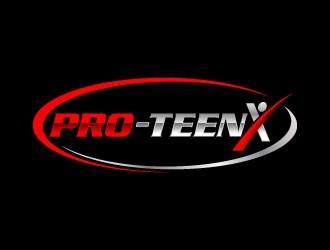 PRO-TEEN X logo design by jaize