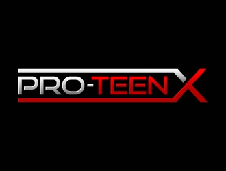 PRO-TEEN X logo design by ORPiXELSTUDIOS