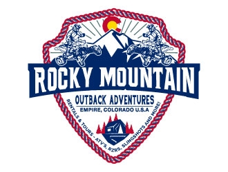 Rocky Mountain Outback Adventures logo design by AYATA