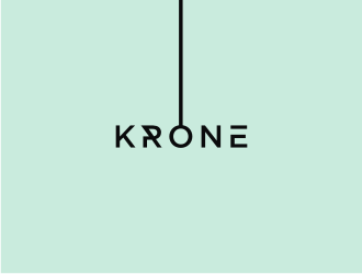 KRONE logo design by logitec