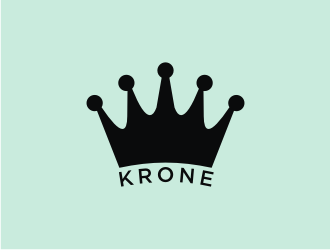 KRONE logo design by logitec