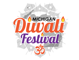 Michigan Diwali Festival logo design by BeDesign