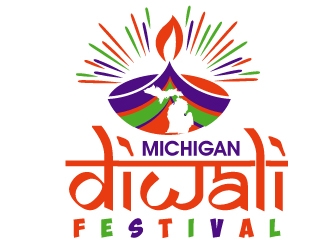 Michigan Diwali Festival logo design by PMG