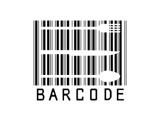 Barcode logo design by rykos