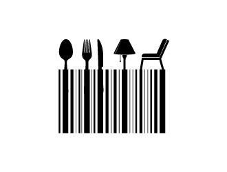 Barcode logo design by Erasedink
