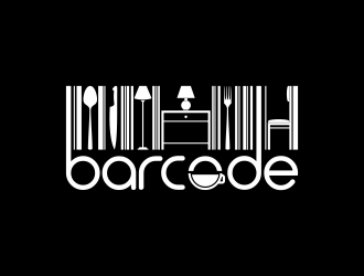 Barcode logo design by yunda