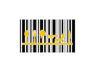 Barcode logo design by Erasedink