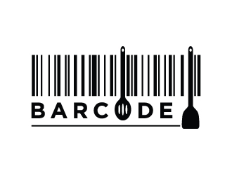 Barcode logo design by lokiasan