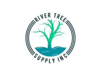 River Tree Supply Inc  (Veteran Owned and Operated) logo design by ksantirg