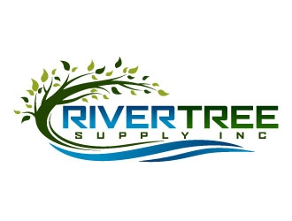 River Tree Supply Inc  (Veteran Owned and Operated) logo design by daywalker