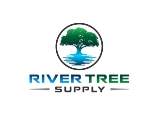 River Tree Supply Inc  (Veteran Owned and Operated) logo design by aura