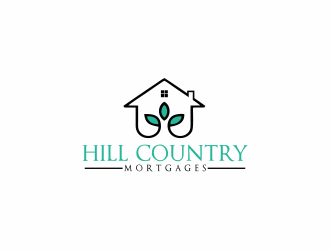 Hill Country Mortgages logo design by giphone