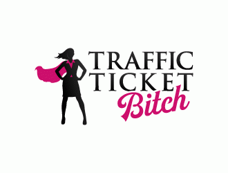 Ticket Bitch logo design by lestatic22