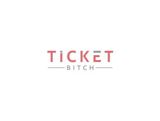 Ticket Bitch logo design by bricton