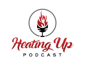 Heating Up (Podcast) logo design by cikiyunn