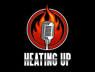 Heating Up (Podcast) logo design by daywalker