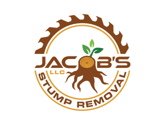 Jacob’s Stump Removal, LLC logo design by Andri
