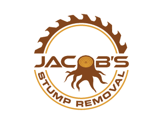 Jacob’s Stump Removal, LLC logo design by Andri
