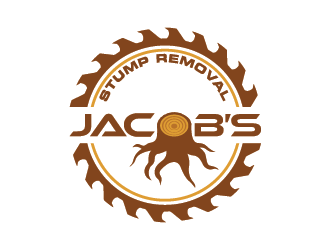 Jacob’s Stump Removal, LLC logo design by Andri