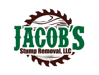 Jacob’s Stump Removal, LLC logo design by ElonStark