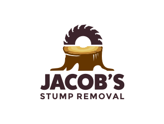 Jacob’s Stump Removal, LLC logo design by ramapea