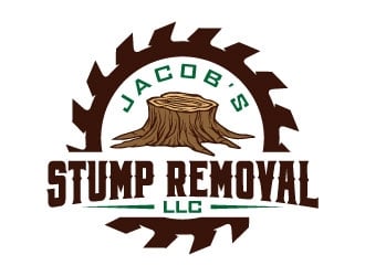 Jacob’s Stump Removal, LLC logo design by daywalker
