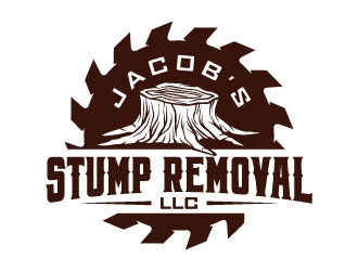 Jacob’s Stump Removal, LLC logo design by daywalker