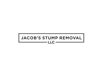 Jacob’s Stump Removal, LLC logo design by bomie