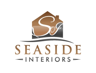 Seaside Interiors logo design by akilis13