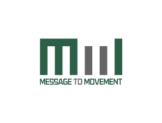 Message to Movement logo design by bcendet