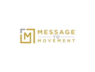 Message to Movement logo design by checx