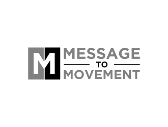 Message to Movement logo design by goblin