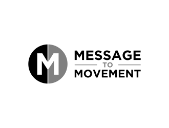 Message to Movement logo design by goblin
