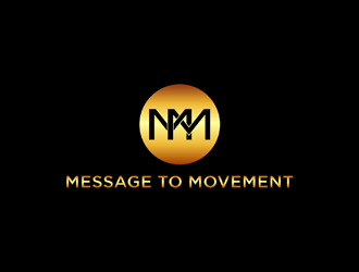 Message to Movement logo design by johana