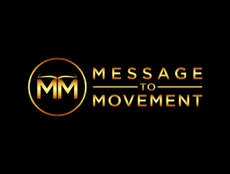 Message to Movement logo design by johana