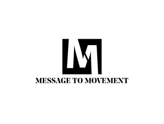 Message to Movement logo design by Erasedink