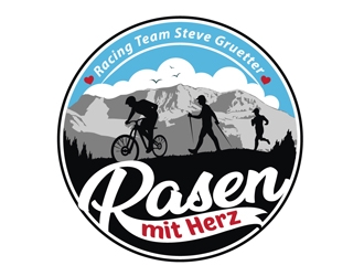 Rasen mit Herz logo design by DreamLogoDesign