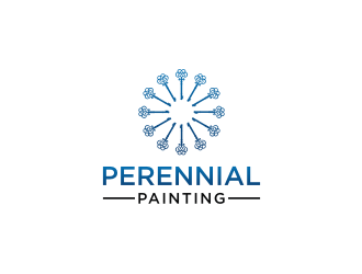 Perennial Painting  logo design by mbamboex