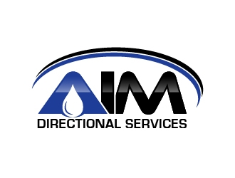 Aim Directional Services logo design by eyeglass