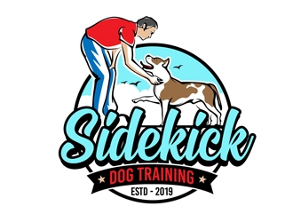 Sidekick Dog Training logo design by DreamLogoDesign