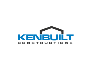 Kenbuilt Constructions logo design by rdbentar